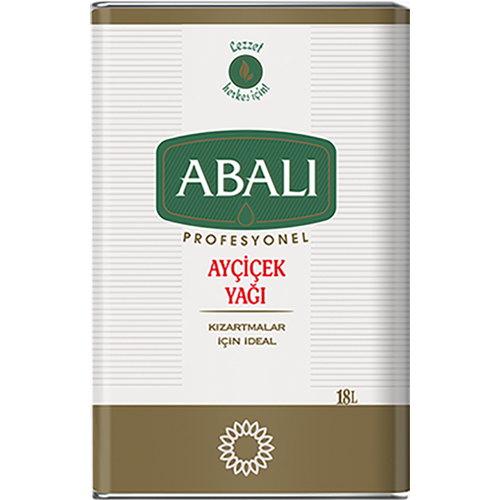 Abalı Profesyonel Ayçiçek Yağı Teneke (18 L) Barkod Numarası