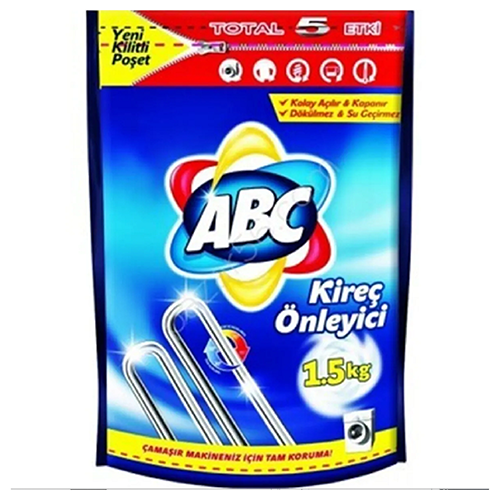 ABC Kireç Önleyici (1,5 kg) Barkod Numarası