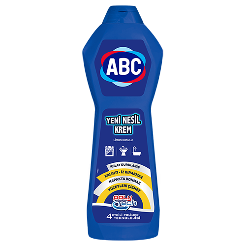 ABC Yeni Nesil Krem Limon Kokulu (750 ml) Barkod Numarası