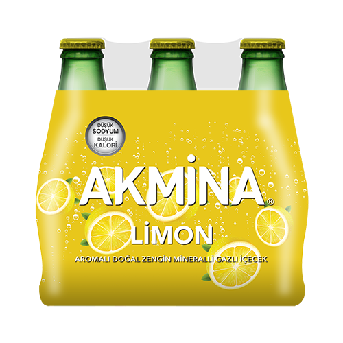 Akmina Limon Aromalı Maden Suyu (6 x 200 ml) Barkod Numarası