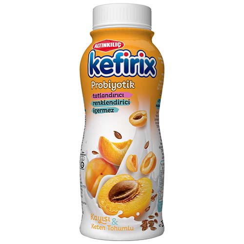 Altınkılıç Kefirix Kayısı Keten Tohumlu (250 ml) Barkod Numarası
