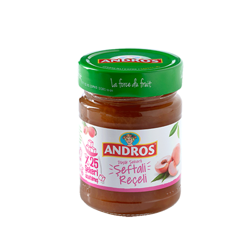 Andros Düşük Şekerli Şeftali Reçeli (310 gr) Barkod Numarası