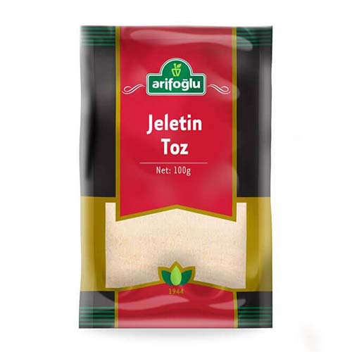 Arifoğlu Jeletin Tozu (100 g) Barkod Numarası
