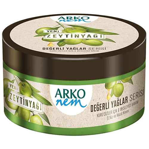 Arko Nem Değerli Yağlar Zeytinyağlı Nemlendirici Krem (250 ml) Barkod Numarası