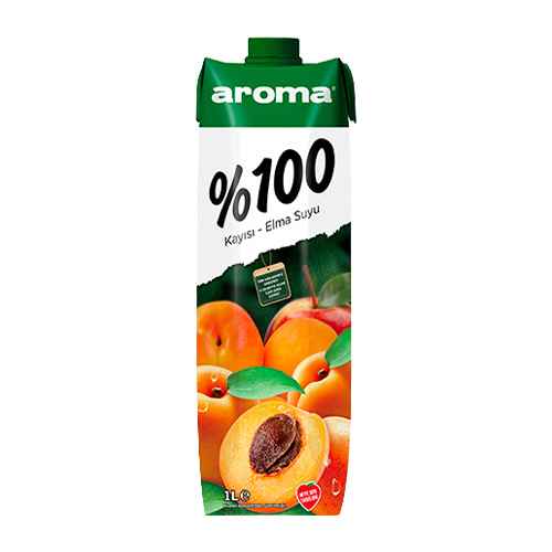 Aroma %100 Kayısı Elma Suyu (1 L) Barkod Numarası