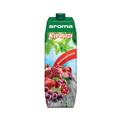 Aroma Kırmızı Karışık Meyveli İçecek (1 L) Barkod Numarası