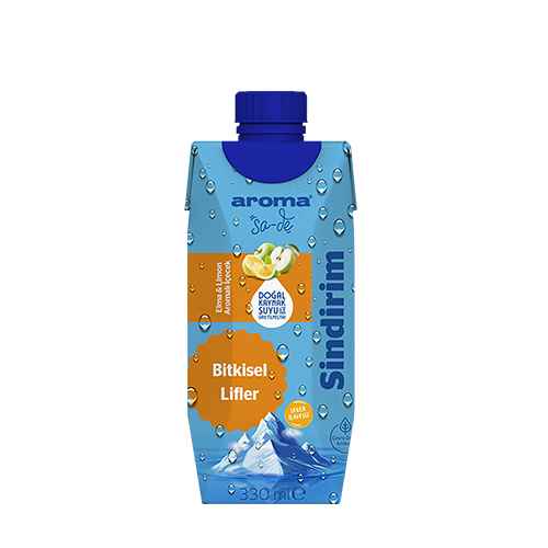 Aroma Sa-De Sindirim Elma Limon Aromalı Doğal Kaynak Suyu (330 ml) Barkod Numarası