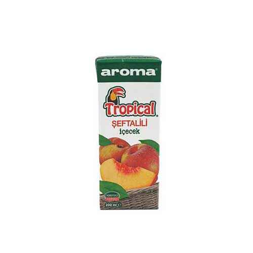 Aroma Tropical Şeftalili İçecek (200 ml) Barkod Numarası