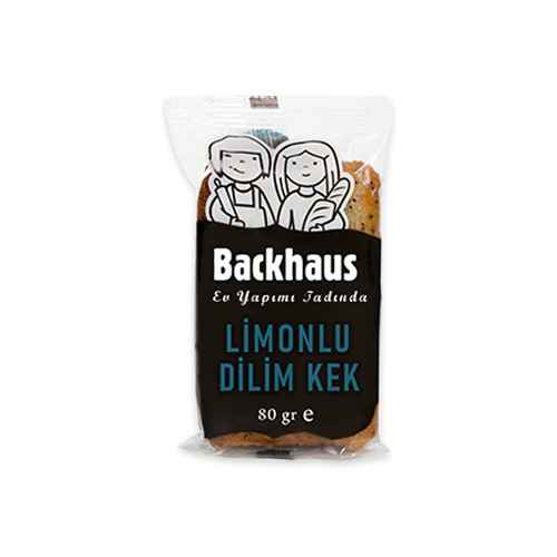 Backhaus Limonlu Dilim Kek (80 g) Barkod Numarası