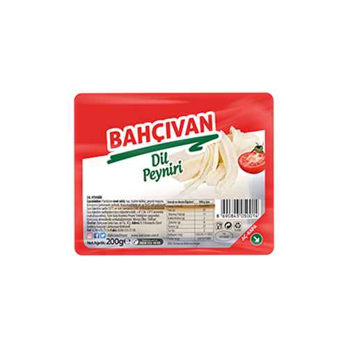 Bahçıvan Dil Peyniri (200 g) Barkod Numarası