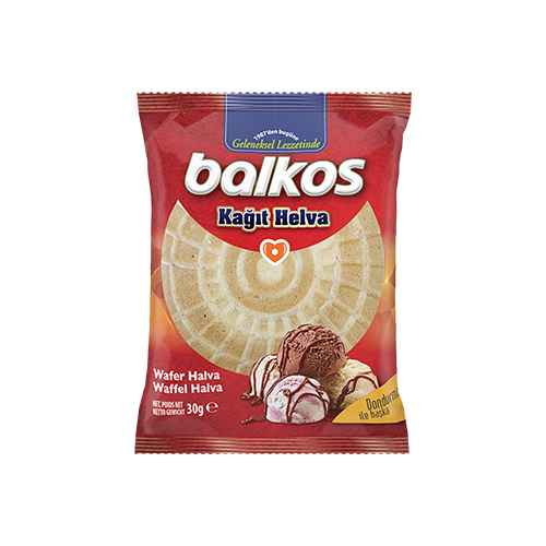Balkos Dondurmalık Kağıt Helva (30 g) Barkod Numarası