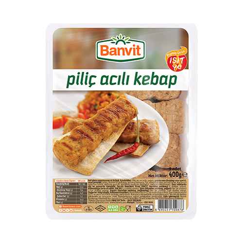 Banvit Piliç Acılı Kebap (400 g) Barkod Numarası