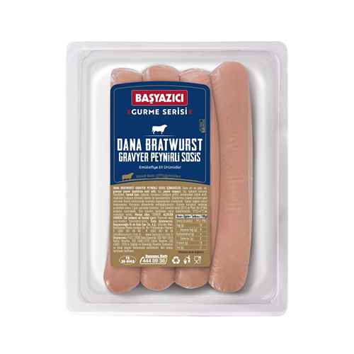 Başyazıcı Bratwurst Gravyerli Sosis (100 g) Barkod Numarası