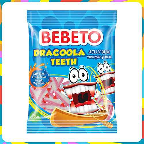 Bebeto Dracoola Teeth (80 g) Barkod Numarası