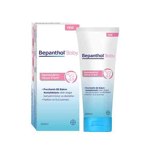 Bepanthol Baby Nemlendirici Vücut Kremi (200 ml) Barkod Numarası