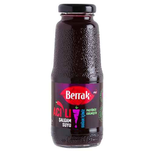Berrak Acılı Şalgam Suyu Cam (250 ml) Barkod Numarası