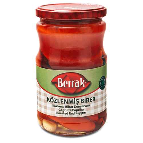 Berrak Közlenmiş Biber Bütün (720 ml) Barkod Numarası