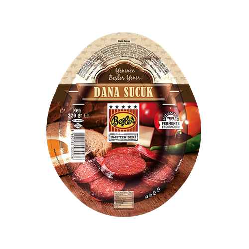Beşler Dana Sucuk Vakumlu (220 g) Barkod Numarası