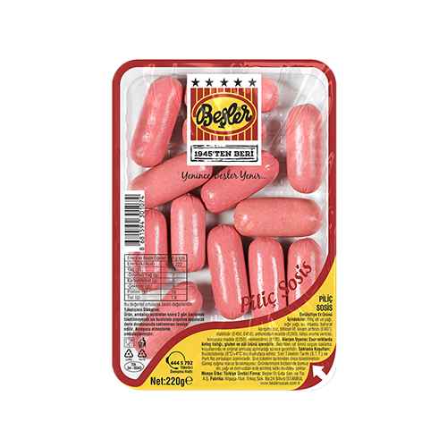 Beşler Kokteyl Piliç Sosis (220 g) Barkod Numarası