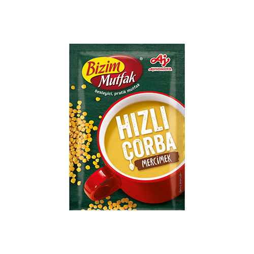 Bizim Mutfak Hızlı Çorba Mercimek (22 g) Barkod Numarası