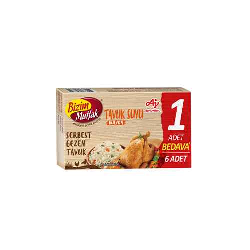 Bizim Mutfak Tavuk Bulyon (6 x 10 g) Barkod Numarası