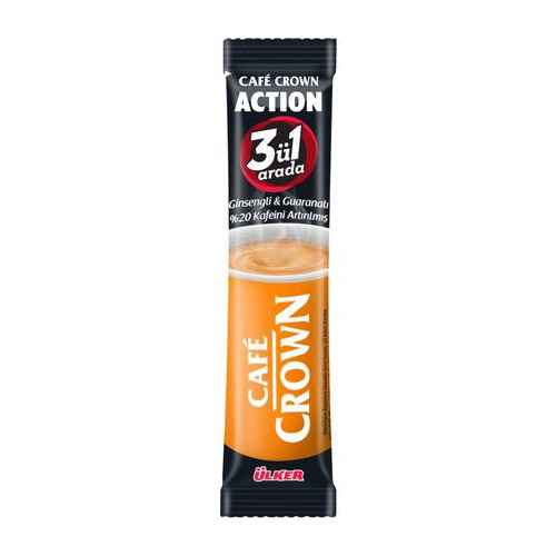 Café Crown Action 3'ü 1 Arada (17 g) Barkod Numarası