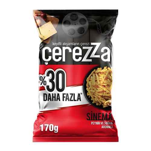 Çerezza Sinema Peynir Soğan Mısır Cipsi Parti Boy (170 g) Barkod Numarası