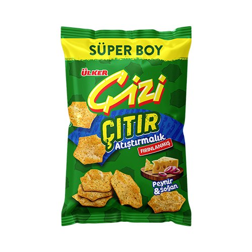 Ülker Çizi Çıtır Peynir & Soğan (80g) Barkod Numarası