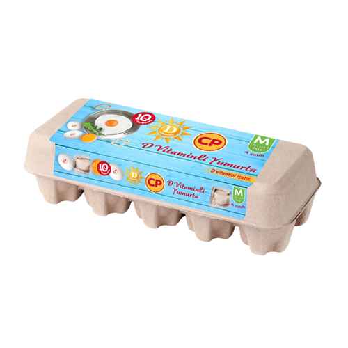 CP Orta Boy D Vitaminli Yumurta (10'lu) Barkod Numarası