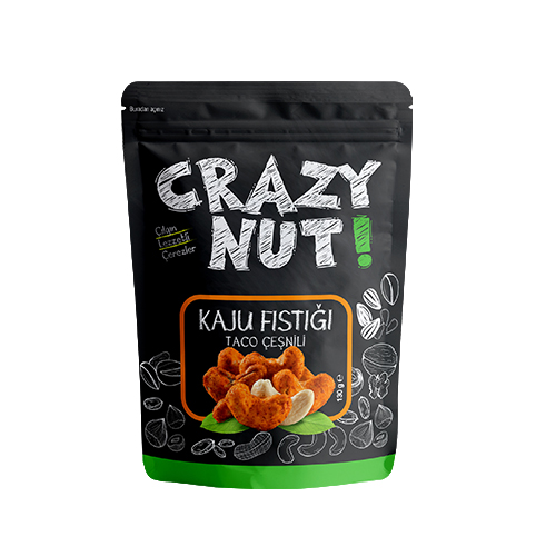Crazy Nut Taco Çeşnili Kaju Fıstığı (130 g) Barkod Numarası