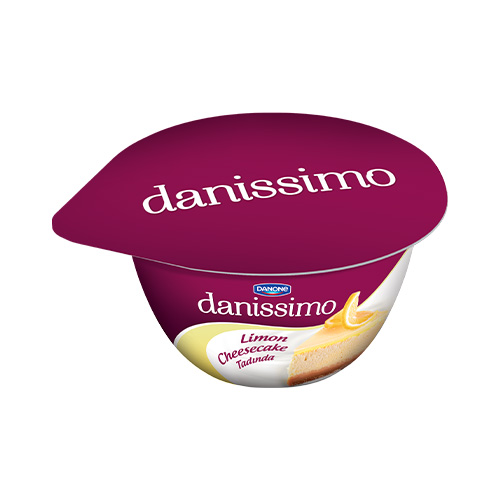 Danissimo Limon Cheesecake (125 g) Barkod Numarası