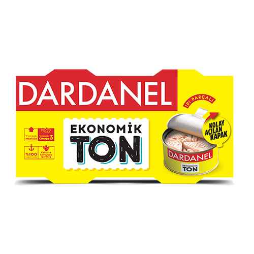 Dardanel Ekonomik Ayçiçek Yağlı Ton Balığı (2 x 140 g) Barkod Numarası