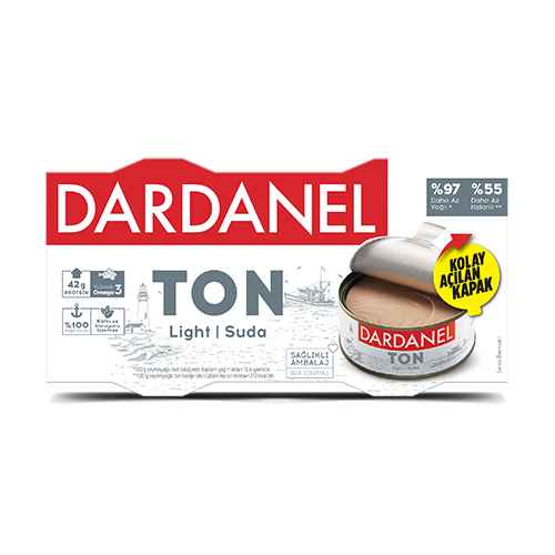 Dardanel Light Konserve Ton Balığı (2 x 140 g) Barkod Numarası