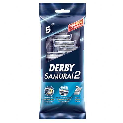 Derby Samurai 2 Tıraş Bıçağı (5'li) Barkod Numarası