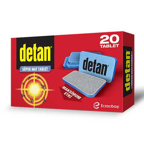 Detan Süper Mat Cihaz + 20 Yedek Barkod Numarası