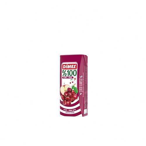Dimes %100 Elma & Vişne Suyu (200 ml) Barkod Numarası