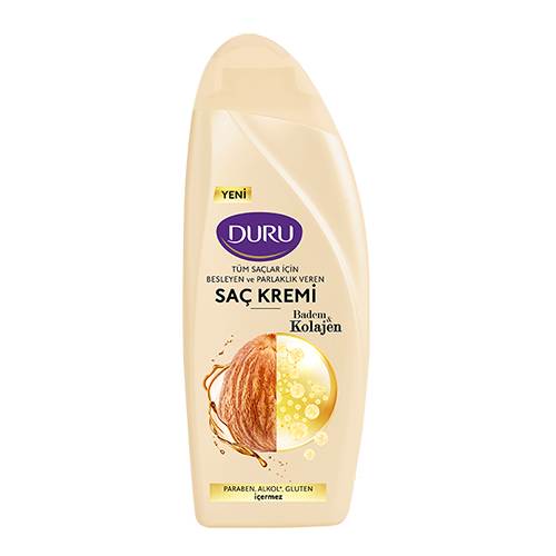 Duru Badem & Kolajen Tüm Saçlar İçin Saç Kremi (500 ml) Barkod Numarası