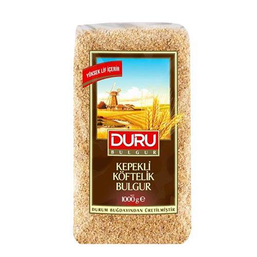 Duru Kepekli Köftelik Bulgur (1 kg) Barkod Numarası