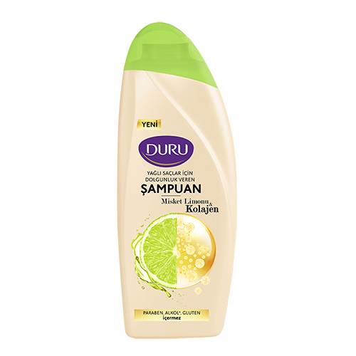 Duru Misket Limonu & Kolajen Yağlı Saçlar İçin Şampuan (500 ml) Barkod Numarası