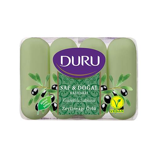 Duru Saf & Doğal Zeytinyağı Özlü Güzellik Sabunu (4 x 70 g) Barkod Numarası