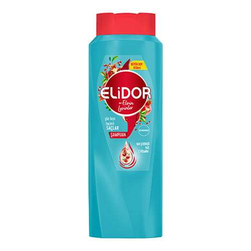 Elidor Elvin Levinler Gün Boyu Hacimli Saçlar (650 ml) Barkod Numarası