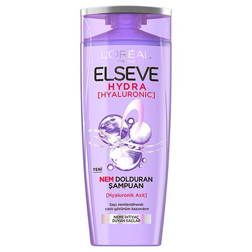 Elseve Hydra Hyaluronic Nem Dolduran Şampuan (390 ml) Barkod Numarası