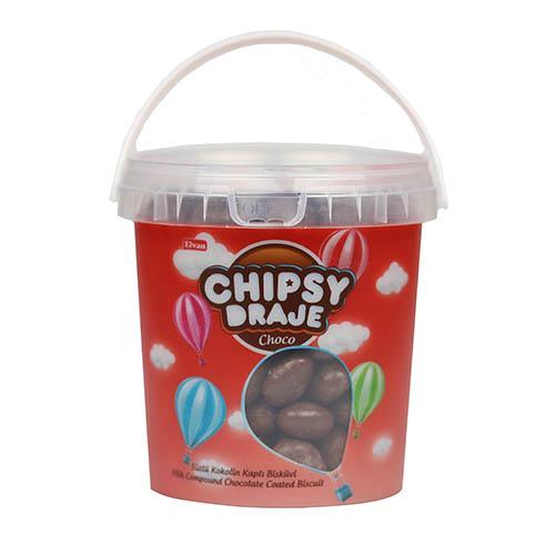 Elvan Chipsy Kakao Kaplı Bisküvili Draje (400 g) Barkod Numarası