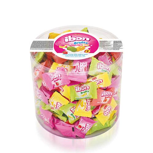 Elvan Ibon Sütlü Meyveli Şeker Silindir Kutu (1 kg) Barkod Numarası