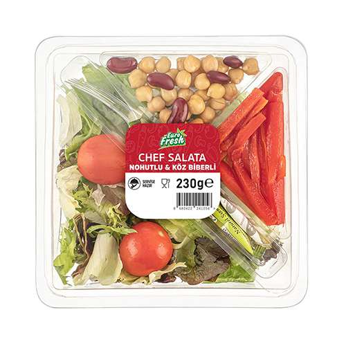 Eurofresh Chef Salata Nohutlu & Köz Biberli (230 g) Barkod Numarası
