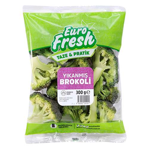 Eurofresh Yıkanmış Brokoli (300 g) Barkod Numarası