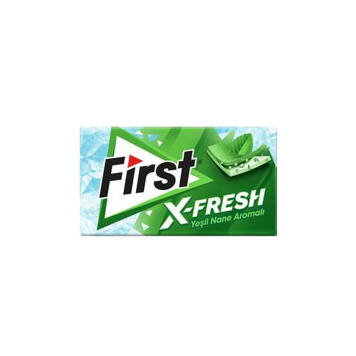 First X-Fresh Yeşil Nane Aromalı Sakız (27 g) Barkod Numarası