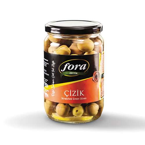 Fora Çizik Yeşil Zeytin (400 g) Barkod Numarası
