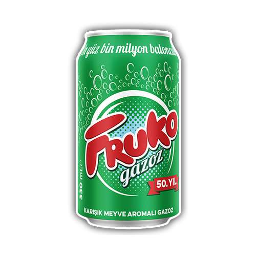 Fruko Gazoz (330 ml) Barkod Numarası