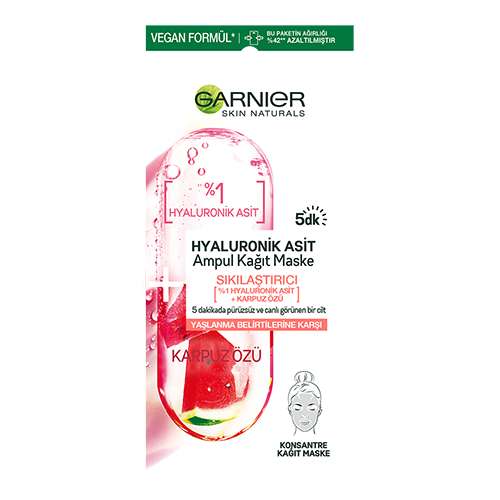 Garnier Hyaluronik Asit Ampul Kağıt Maske (15 g) Barkod Numarası